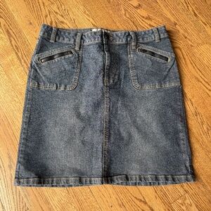 Vintage Denim 20" Skirt